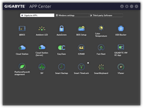 Gigabyte App Center