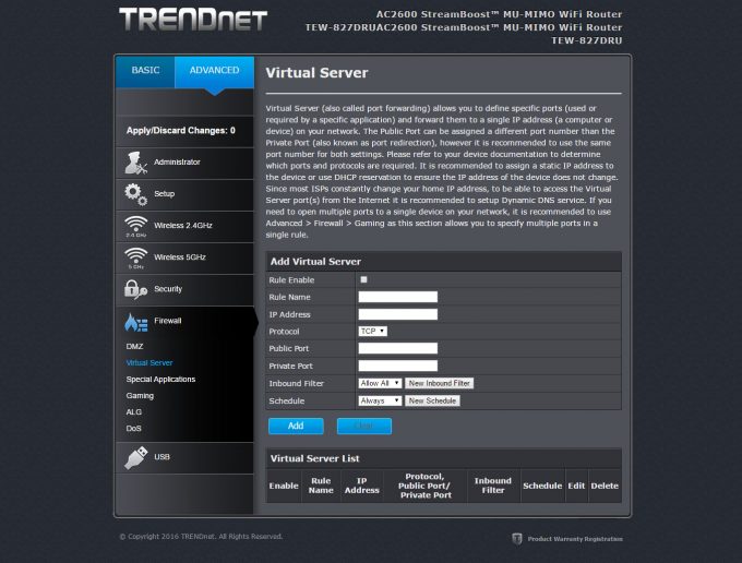 Trendnet Tew 827dru Web Interface