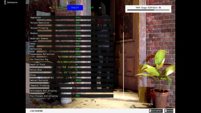 Watch Dogs 2 Graphics Settings