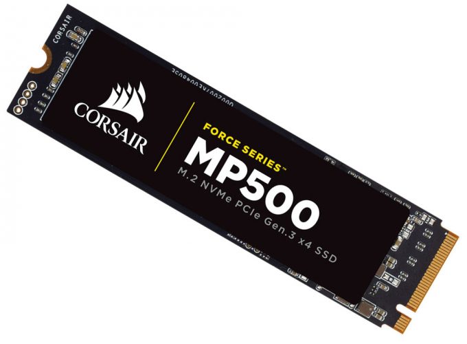 Corsair Cooks Up Crazy MP500 Series NVMe M.2 SSDs –