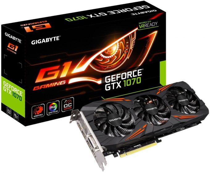 Gigabyte Geforce Gtx 1070 G1
