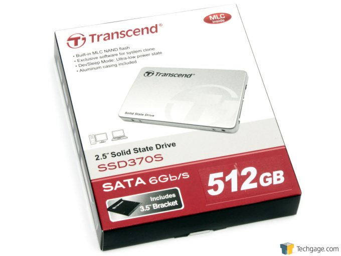 Transcend SSD370S SSD Packaging