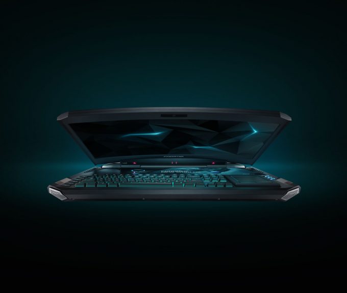 Acer Predator 21 X GX21-71 moodshot-touchpad