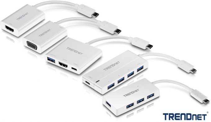 TRENDnet USB-C Hubs & Video Adapters