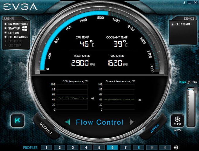 EVGA Flow Control Software