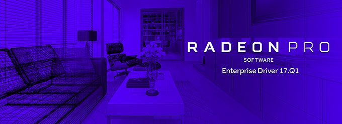Radeon Pro Q1 2017 Enterprise Driver
