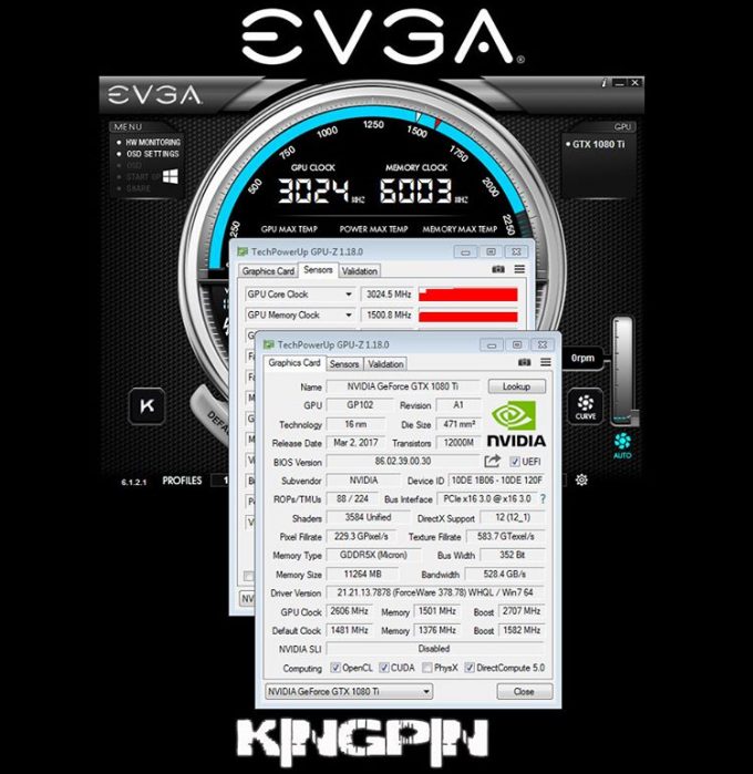 EVGA GTX 1080 Ti Overclock