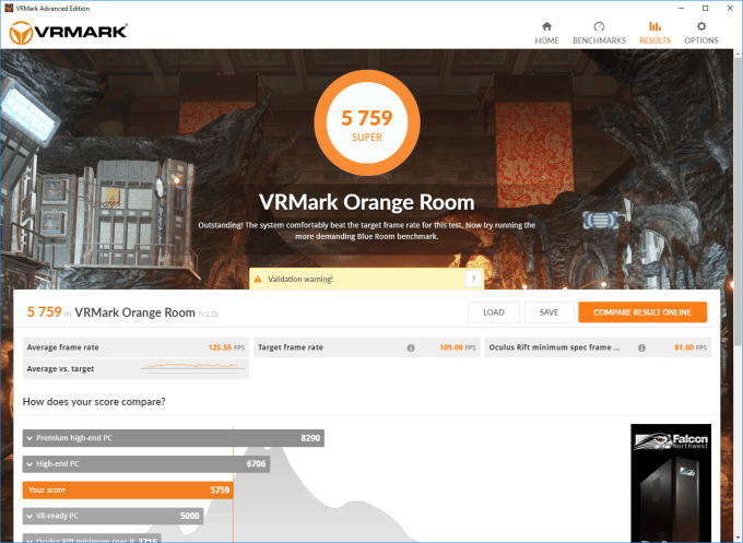 Futuremark VRMark - Orange Room