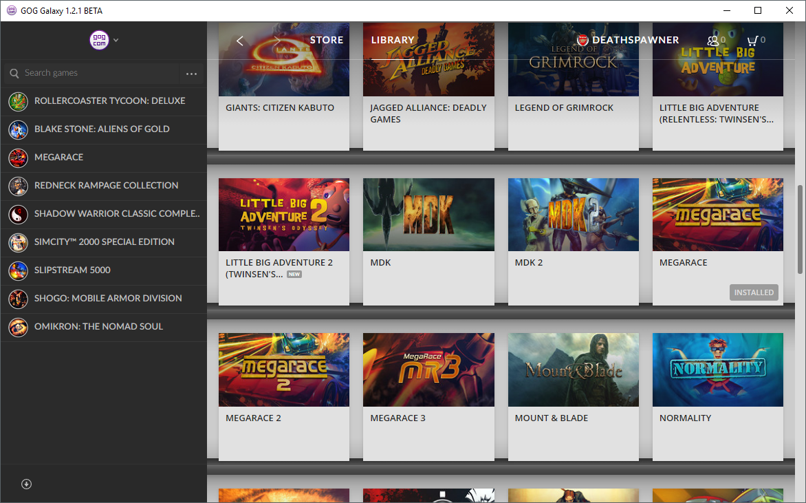 GOG’s Galaxy Game Client Comes Out Of Beta, Introduces ... - 1172 x 731 png 522kB