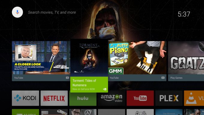 NVIDIA SHIELD Interface