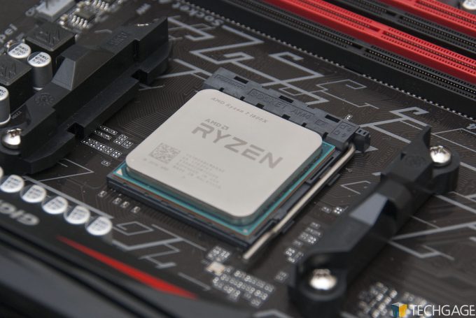 AMD Ryzen 1800X and GIGABYTE AB350-GAMING 3