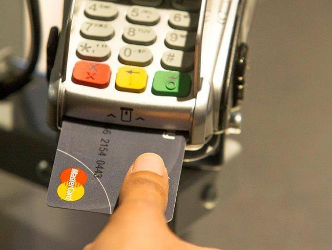 Mastercard Fingerprint Credit Card