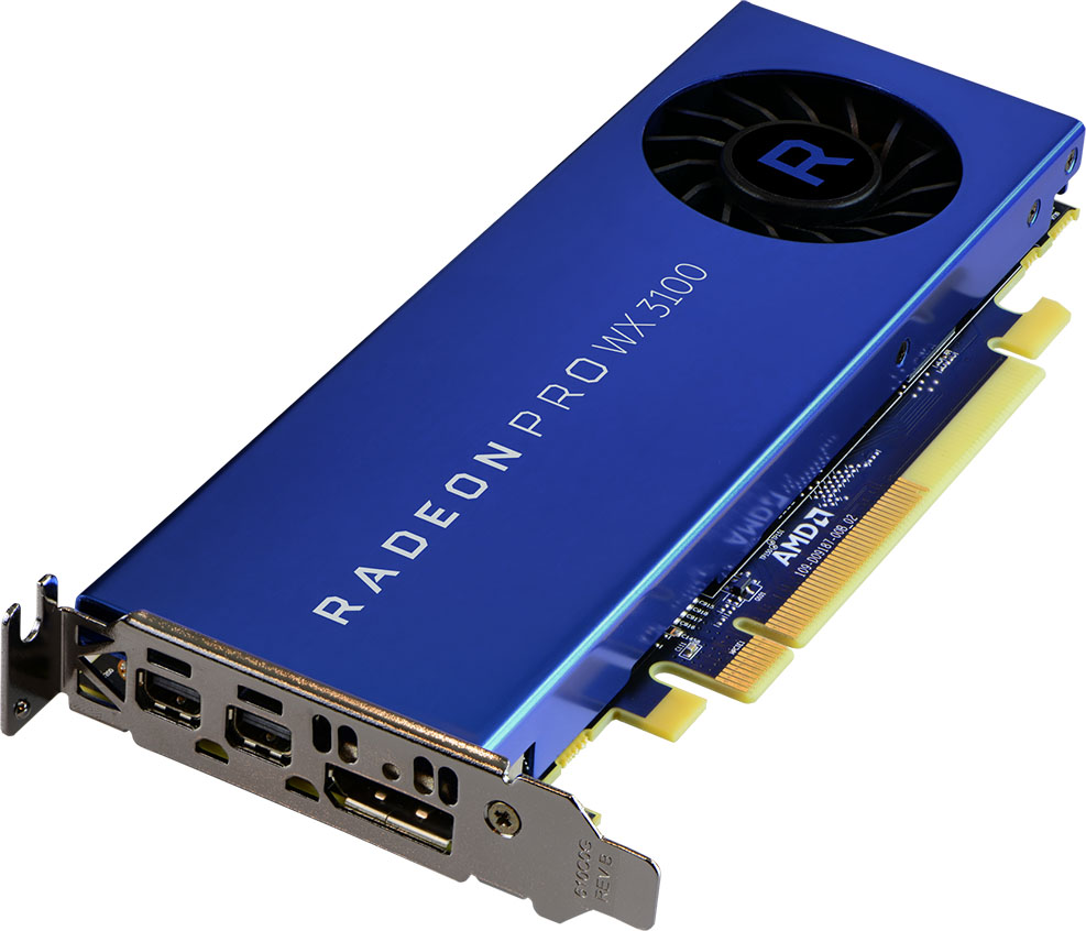 A Look At AMD's Radeon Pro WX 3100 Workstation Graphics Card 