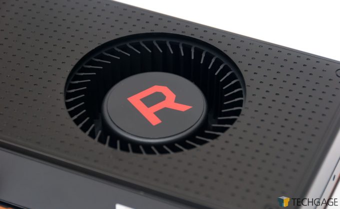 AMD Radeon RX Vega 64 - Fan Closeup
