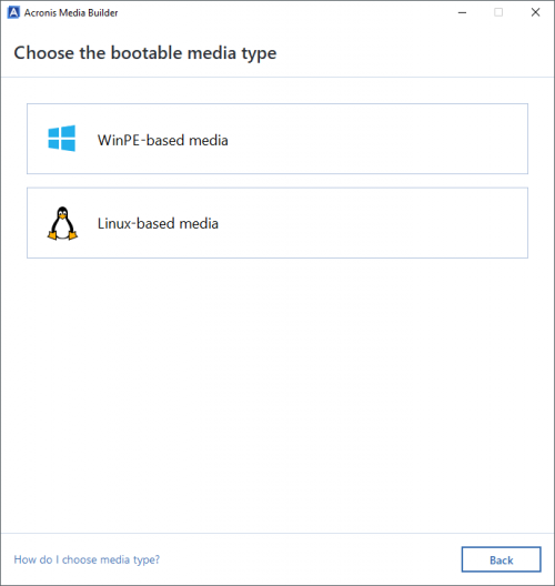 acronis true image 2018 create bootable media