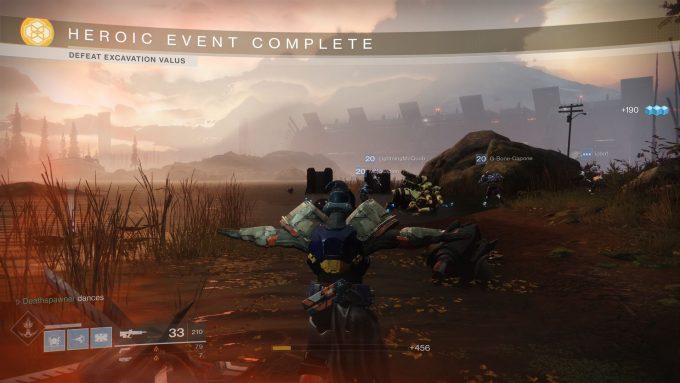 Destiny 2 - Heroic Event Complete