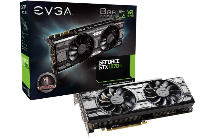 NVIDIA EVGA GeForce GTX 1070 Ti Black