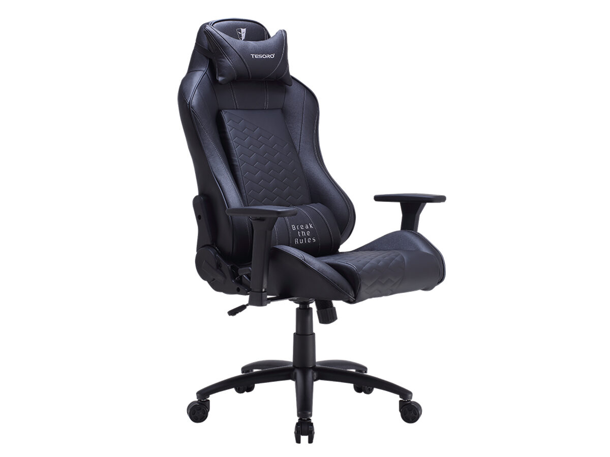 BK Black Tesoro Zone Balance Gaming Chair ts-f710  