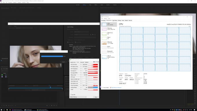 Adobe Premiere Pro 8K Encode - CUDA