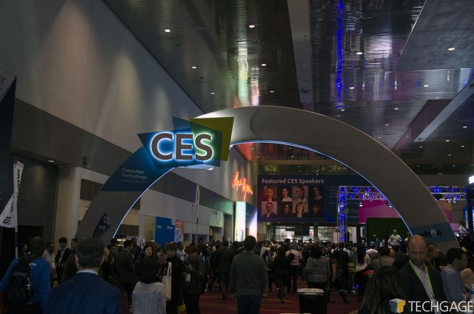 CES 2018 Entrance