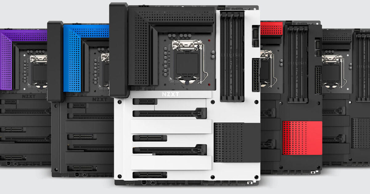 フェイスカラー mother NZXT-N7-Z370-Motherboard-
