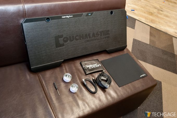 Techgage Review of the nerdytech COUCHMASTER Cycon Accessories
