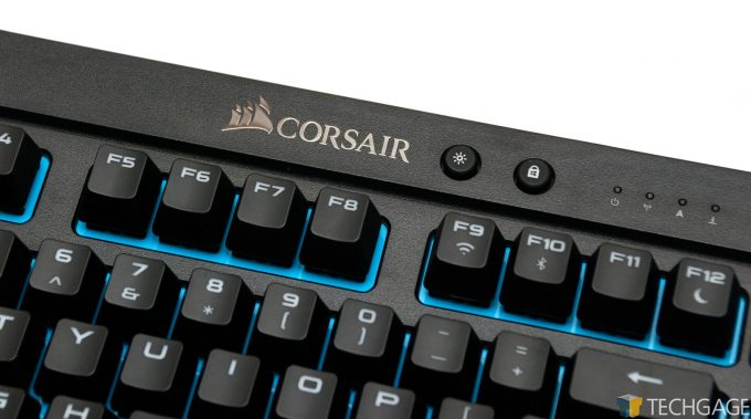 Corsair K63 Wireless Gaming Keyboard - Corsair Logo