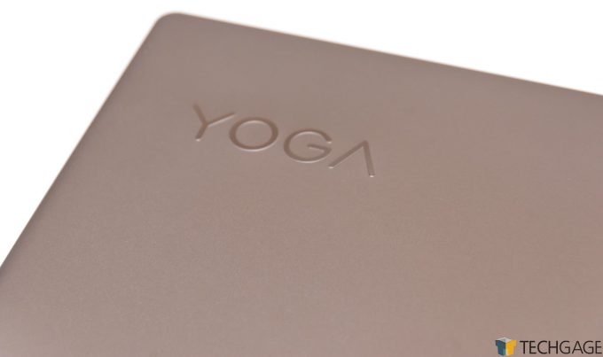 Lenovo Yoga 920 14-inch 2-in-1 - Yoga Logo