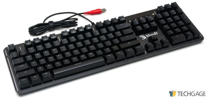 Hands-on With Bloody's B975-LK RGB Optical Switch Gaming Keyboard – Techgage