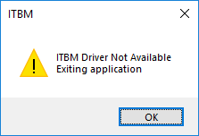 Intel ITBM Driver Issue