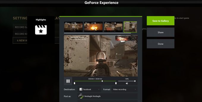 ShadowPlay Highlights in Call of Duty World War II
