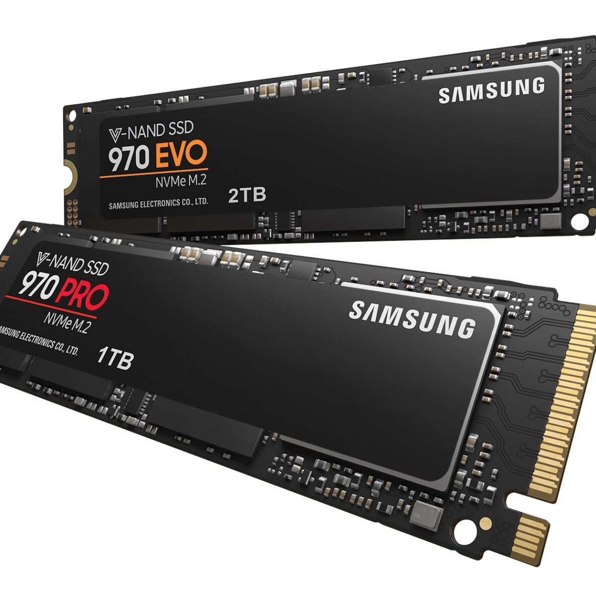 Samsung Reveals the 970 PRO & 970 EVO Generation M.2 SSDs – Techgage
