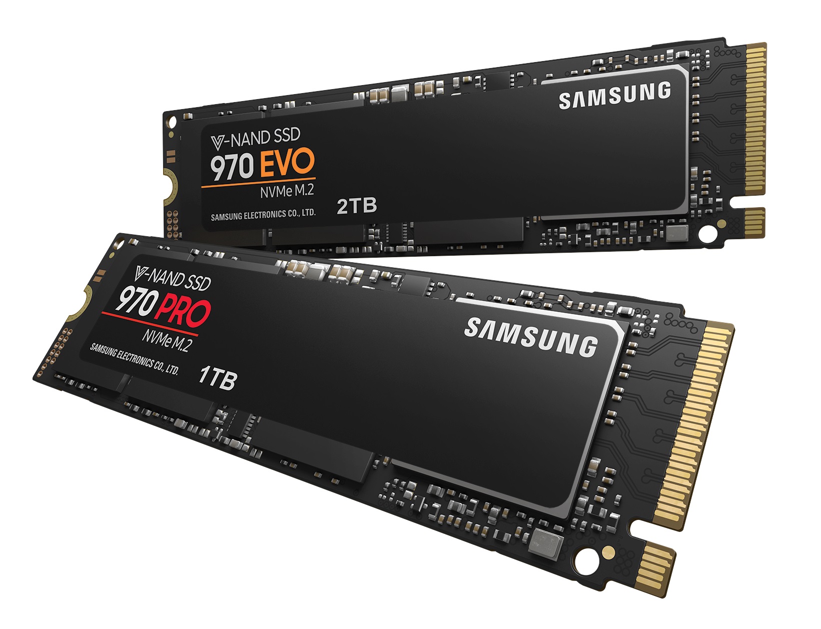 Samsung Reveals the 970 PRO & 970 EVO Generation M.2 SSDs – Techgage