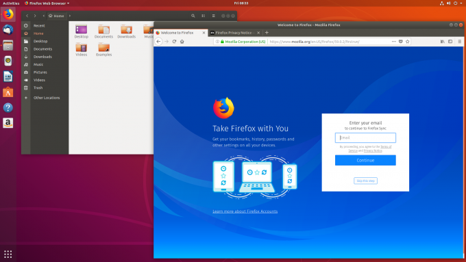 Ubuntu 18.04 Freshly Installed Desktop