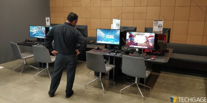AMD Santa Clara HQ - Gaming Section