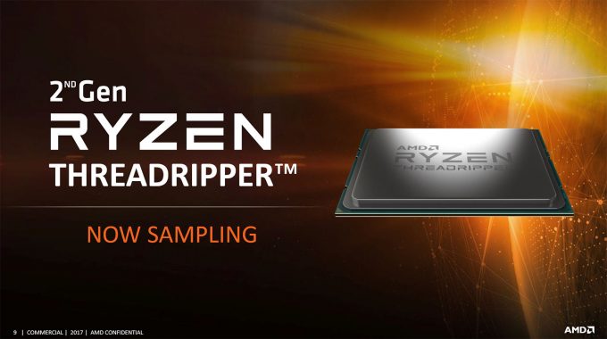 AMD Second-gen Threadripper Shipping Slide
