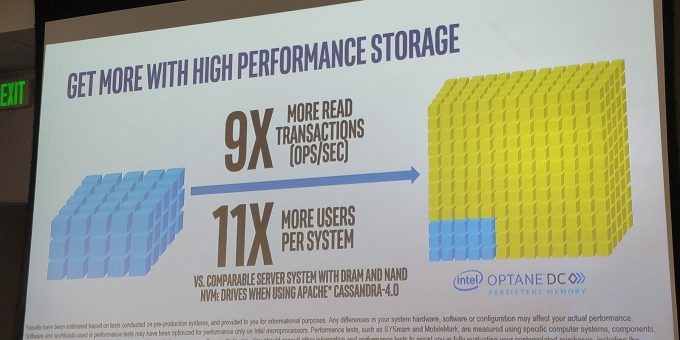 Intel Optane DC Persistent Memory - Increased System Capabilties