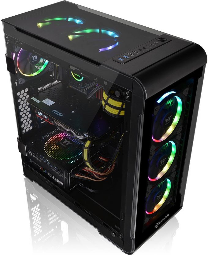 Thermaltake View 32 TG RGB Edition Chassis - Top