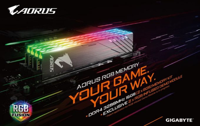 AORUS RGB Memory With Dummy Modules
