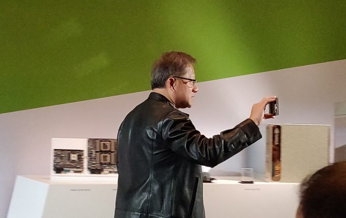 NVIDIA's Jensen Huang Deflecting Another GeForce Question
