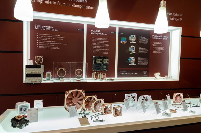 Noctua Booth Display Computex 2018