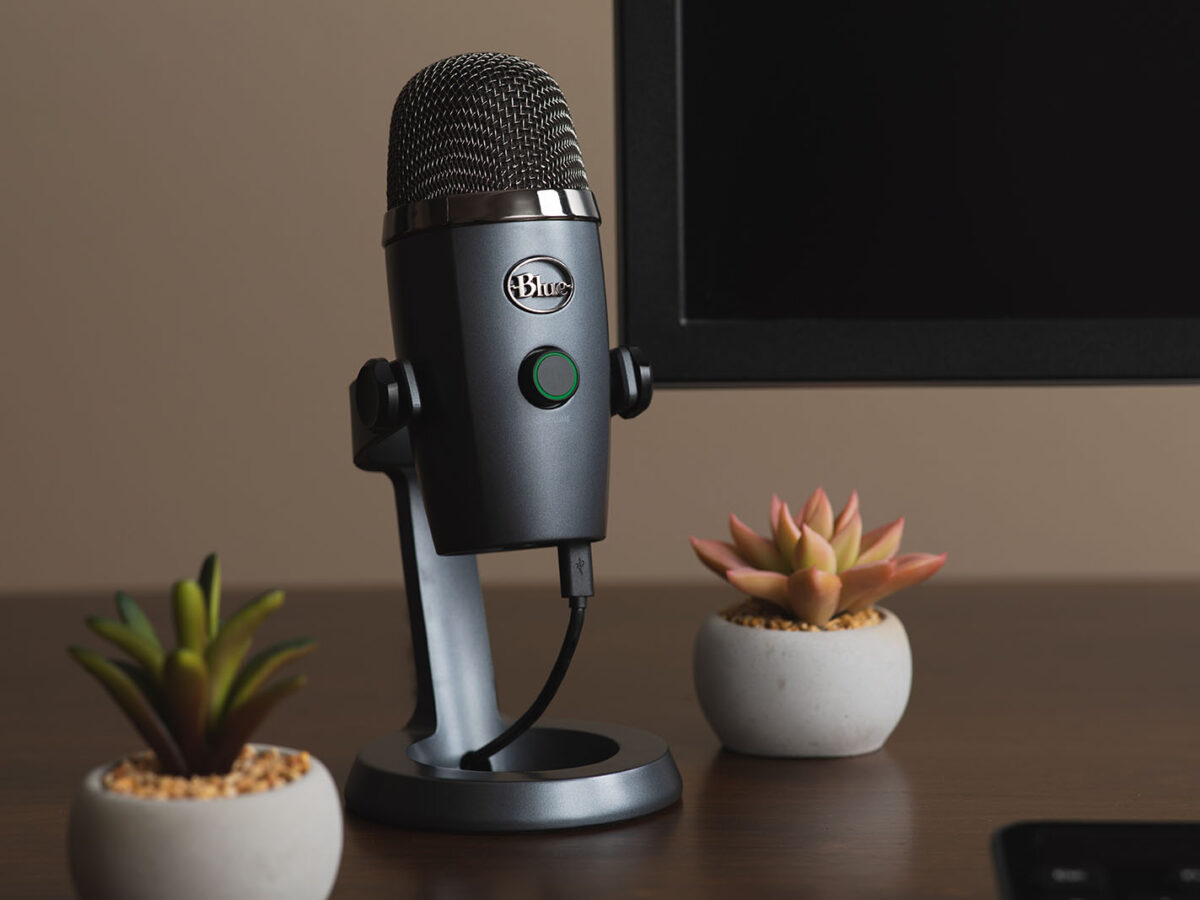 Blue Yeti Scaled Down Yeti Nano An Attractive Full Featured 99 Desktop Microphone Techgage