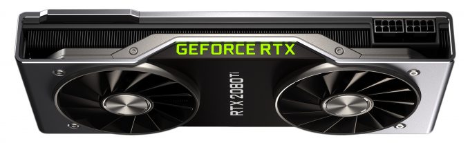 NVIDIA GeForce RTX 2080 Ti Top Side Fans