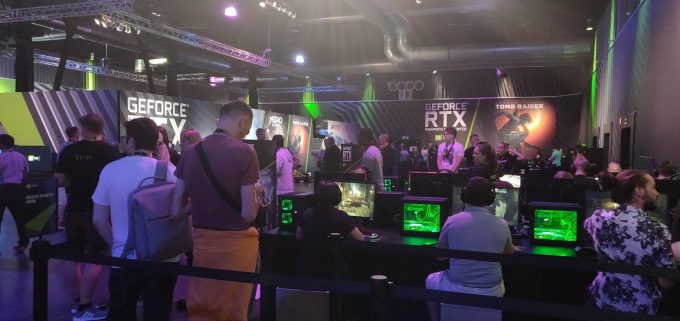 NVIDIA RTX Event at Gamescon 2018