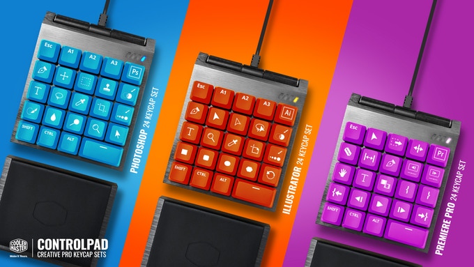 Cooler Master ControlPad Custom Keycaps