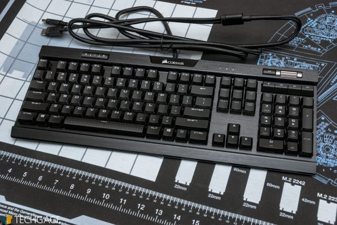 Corsair K70 RGB MK.2 Low-Profile Mechanical Keyboard Review – Techgage