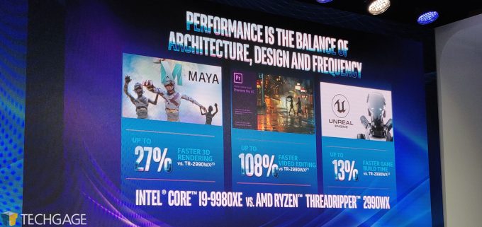 Intel 9th-gen Core X-Series vs Threadripper 2990WX
