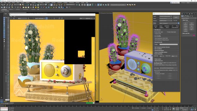 Redshift in Autodesk 3ds Max 2019
