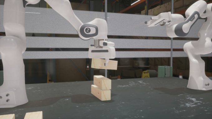 NVIDIA PhysX Example
