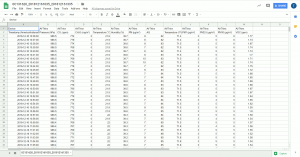 Techgage Airthinx Review Screen Cap CSV Export Report Spreadsheet